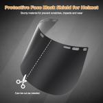 Feekoon 4 Pack Tinted Face Shield Lenses