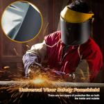 Feekoon 4 Pack Tinted Face Shield Lenses