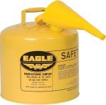 Eagle 5L Steel Diesel Safety Can with Funnel