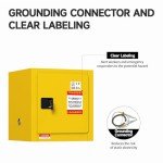 Flammable Storage Cabinet with Adjustable Shelf