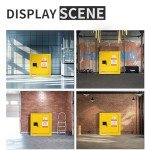 Flammable Storage Cabinet with Adjustable Shelf