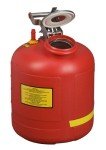 Justrite 5 Gallon Polyethylene Safety Liquid Can