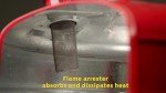 Justrite Type I Safety Can, 1/4 Gal, Red