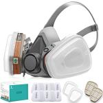 Reusable Half Face Respirator Gas Mask 6200