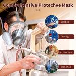 Full Face Respirator Mask with Activated Carbon Filter
