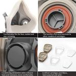 Reusable Half Face Respirator Gas Mask 6200