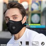 Breathable Reusable Dust Mask with 6 Filters