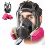 Full Face Respirator Mask with Activated Carbon Filters