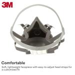 3M Half Facepiece Respirator 6300 for Gases & Dust