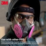 3M Half Facepiece Respirator 6300 for Gases & Dust