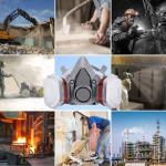 HAOX 6200 Half Facepiece Reusable Respirator