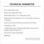 Portable Geiger Counter Radiation Detector for Personal Use