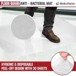Medical Nation Adhesive Mat, 45.7 x 91.4 cm, White