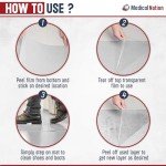 Medical Nation Adhesive Mat, 45.7 x 91.4 cm, White