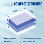 Jack Boss Sticky Mat - 30 Sheets, 24"x30