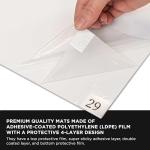 Sticky Tacky Adhesive Cleanroom Floor Mats, 24"x36