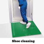 SATECH Sticky Tacky Mat for Labs - Green 24"x36