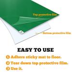 SATECH Sticky Tacky Mat for Labs - Green 24"x36
