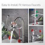 Faucet-Mounted Eyewash Station for Emergency Use