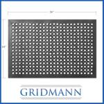GRIDMANN Anti-Fatigue Rubber Mat, 61 x 91.4 cm