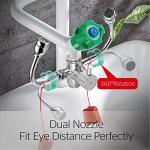 Faucet-Mounted Eyewash Station for Emergency Use