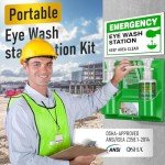 Magula 17oz Portable Eye Wash Station - OSHA Approved