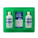 Double Eyewash Station with 32 oz. Bottles