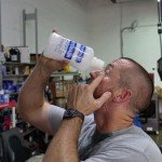 Double Eyewash Station with 32 oz. Bottles