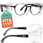 NoCry Anti-Fog Safety Glasses with Side Shields