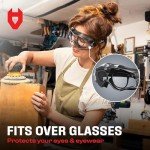 NoCry Safety Glasses for Eyeglass Wearers