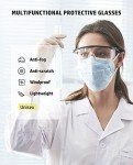 PACIFIC PPE 2 Pack Anti-Fog Safety Glasses