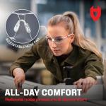 NoCry UV400 Scratch-Resistant Safety Glasses