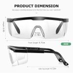 Chicday Anti-Fog Safety Goggles for Lab Use