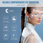 Konqkin Anti-Fog Safety Glasses for Labs