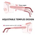 UKNOW Safety Glasses Over Glasses for Men & Women