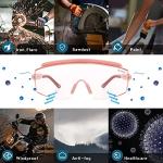 UKNOW Safety Glasses Over Glasses for Men & Women