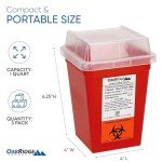 Oakridge 1 Quart Sharps Container for Travel