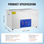 30L Ultrasonic Cleaner with Digital Timer & Heater