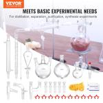 VEVOR 29-Piece Lab Glass Distillation Kit