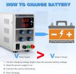 30V 10A Adjustable DC Power Supply for Labs