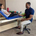 BodyMed Rolling Exam Stool with Adjustable Height