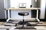 Adjustable Round Stool for Labs and Offices - 2 Pack