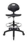 ESD Anti-Static Ergonomic Lab Chair with Rollers