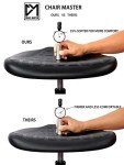 Ergonomic Anti-Static Chair for Lab Environments