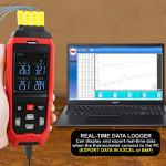 4-Channel K Type Thermocouple Data Logger Thermometer
