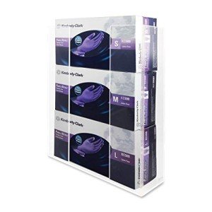 Acrylic Wall Mounted Glove Box Holder Dispenser