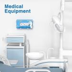 Wall Mount Glove Box Dispenser Organizer - White