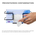 Metal Wall-Mount Glove Holder (2 Pack)