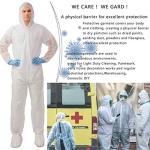 VVicogard Disposable Protective Coveralls with Hood