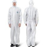 Medtecs Disposable Hazmat Suits - 6 Sizes Available